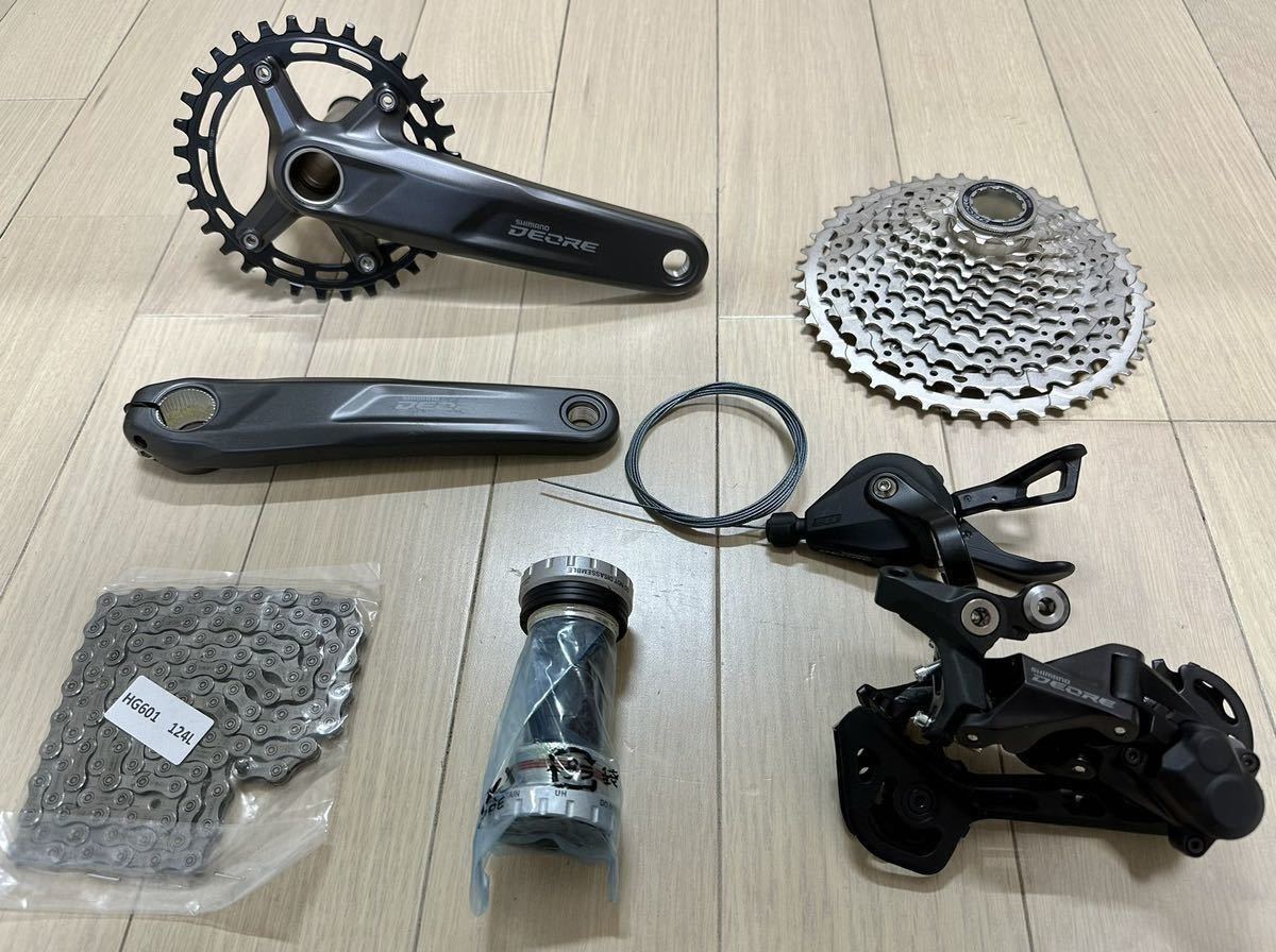 新品Shimano 11速 コンポーネント+油圧ディスクブレーキセット-