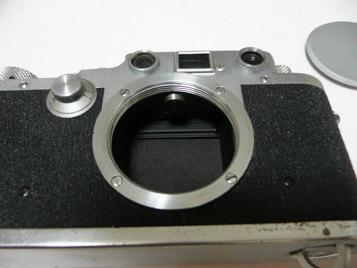 美品 Leica ライカ ⅢC シャークスキン1930年製 バルナック Lマウント 純正スプール付 Ernst Leitz Wetzlar Germany_画像7