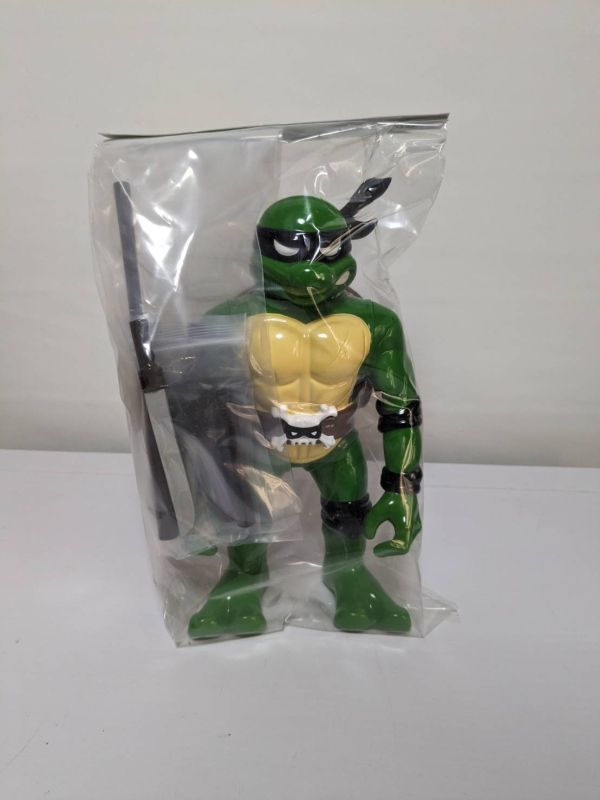 タートルズ RxH x TMNT Michelangelo (Ronin Ver 1.5) リアルヘッド Unbox Industries ソフビ フィギュア 真頭玩具