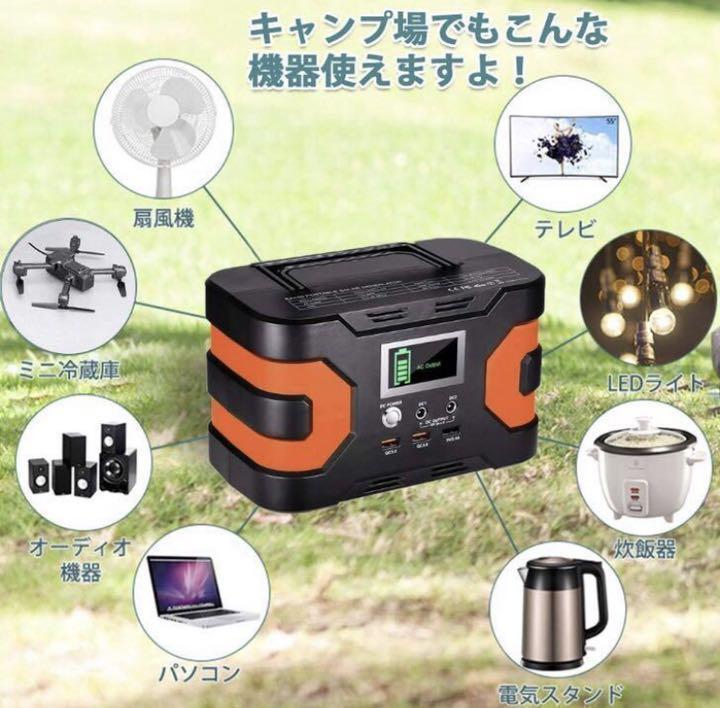 ポータブル電源&ソーラーパネルのセット 超パワフル 7台同時に充電OK