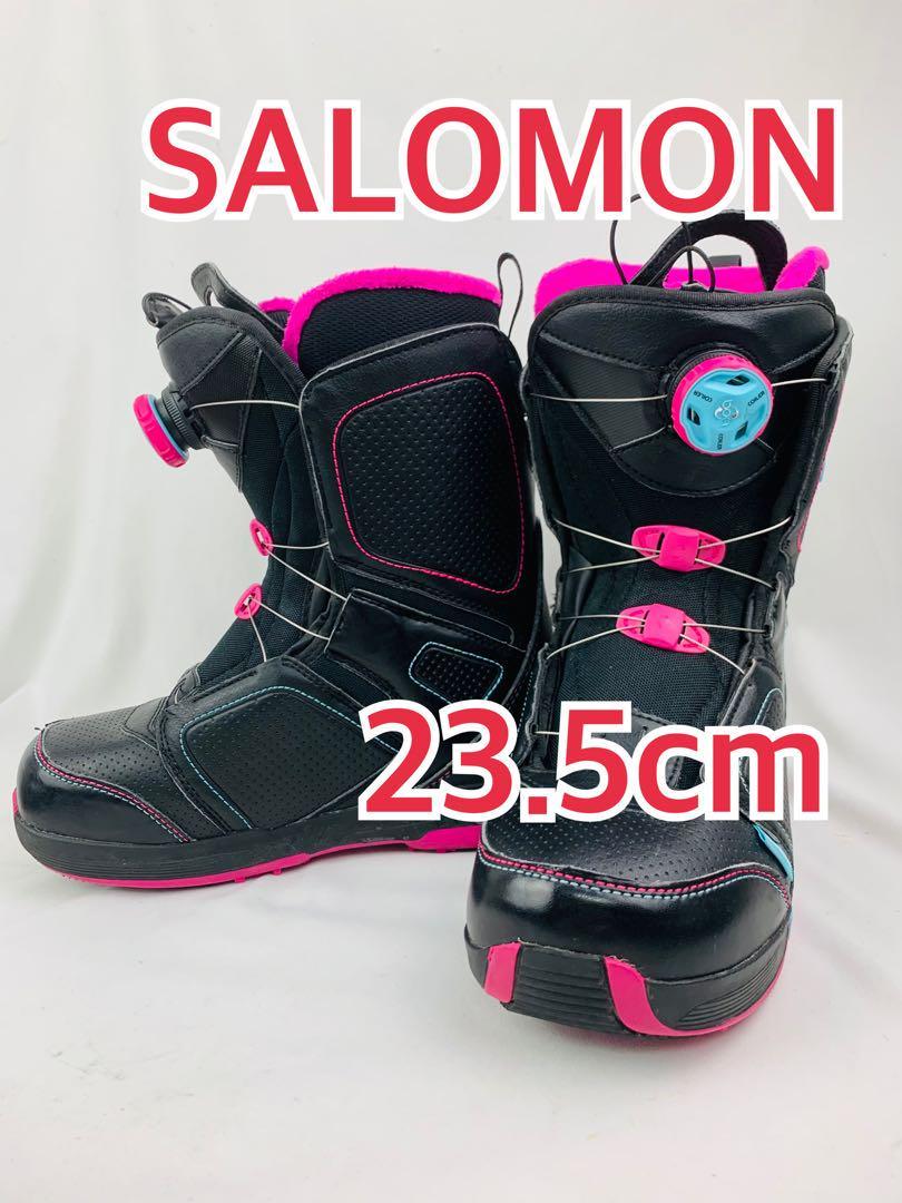 サロモン SALOMON スノーボードブーツ スノボ 靴 ブーツ 23.5cm-
