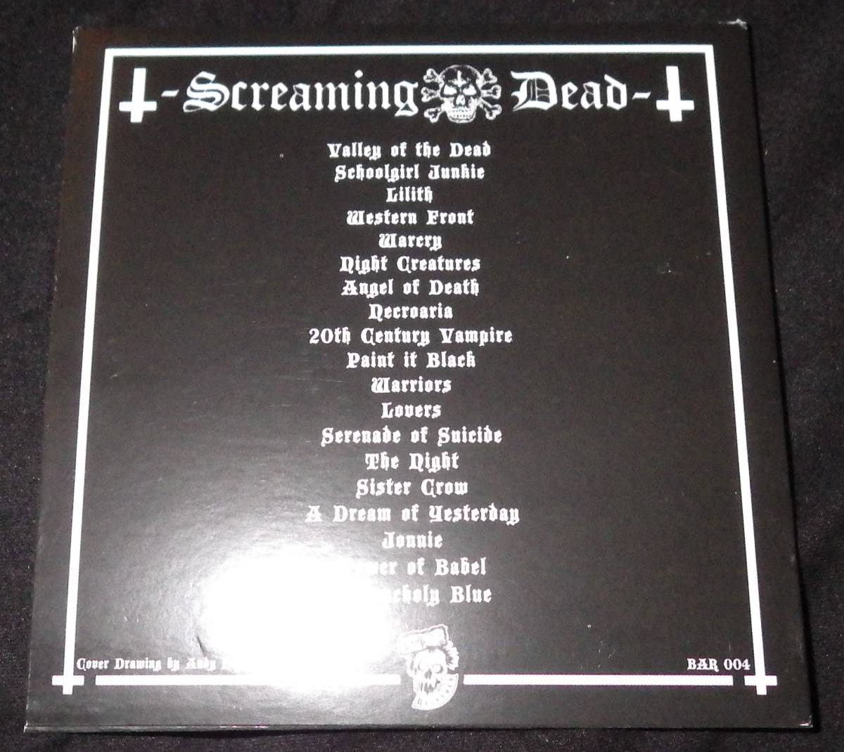 【SCREAMING DEAD★BRING OUT YER DEAD】ハードコア ポジパン ゴスロックchristian death joy division bauhaus sisters of mercy cure pil_画像2