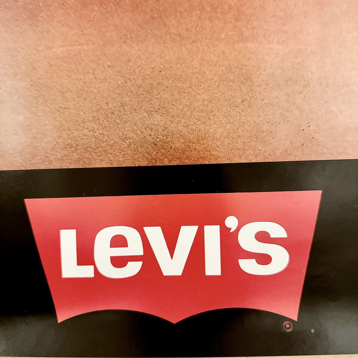 【送料無料】 希少 ビンテージ 70s LEVIS リーバイス Ida Van Bladel 501XX デニム ジーンズ バナー 看板 広告 お尻 ヒップ ポスター_画像3