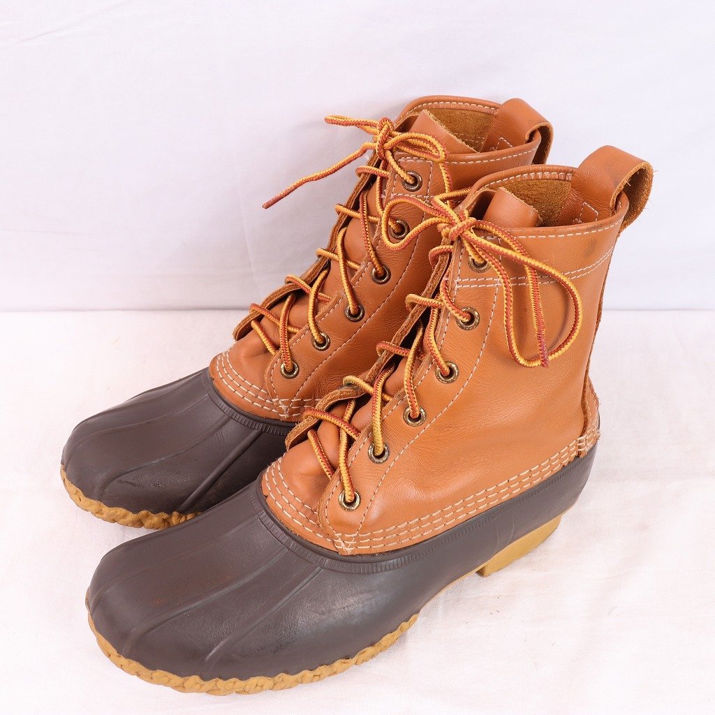 人気 ビーンブーツ ウィメンズ 9 /~25.5cm 位 アメリカ製 LLビーン USA製 L.L.Bean レディース メンズ ガムシュー 中古 bb903 女性用