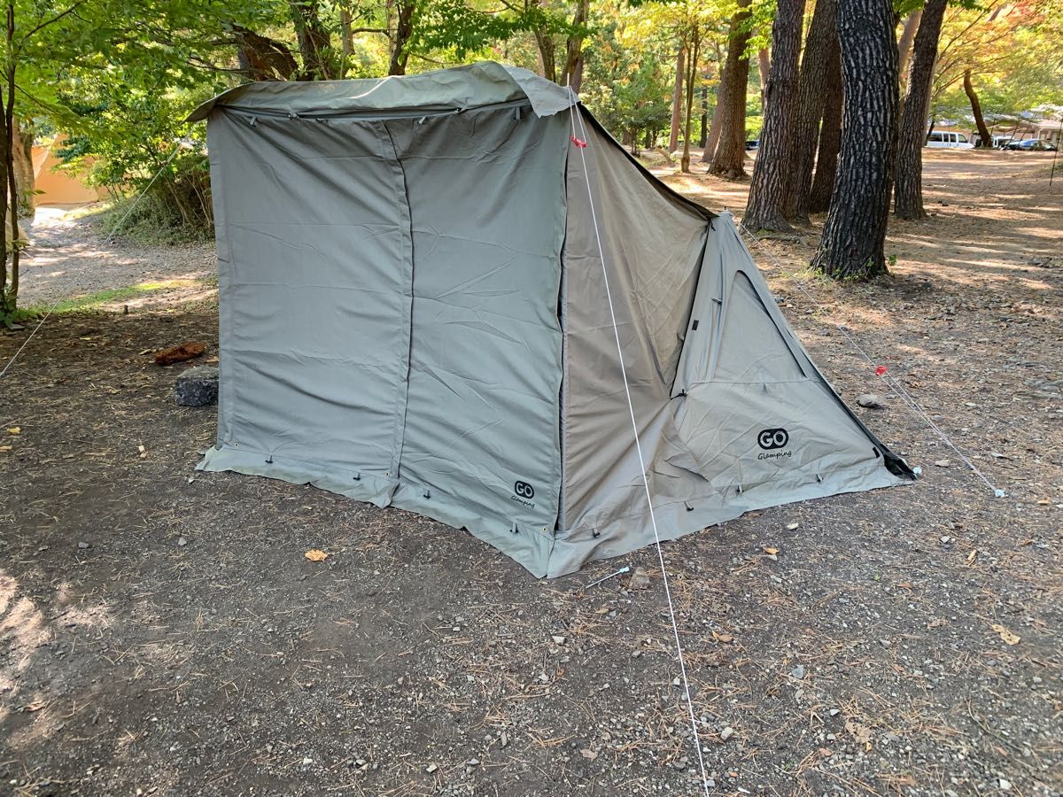 GoGlamping GGパップテントと前幕 二又ポール仕様|Yahoo!フリマ GoGlamping GGパップテントと前幕 二又ポール仕様|Yahoo!フリマ