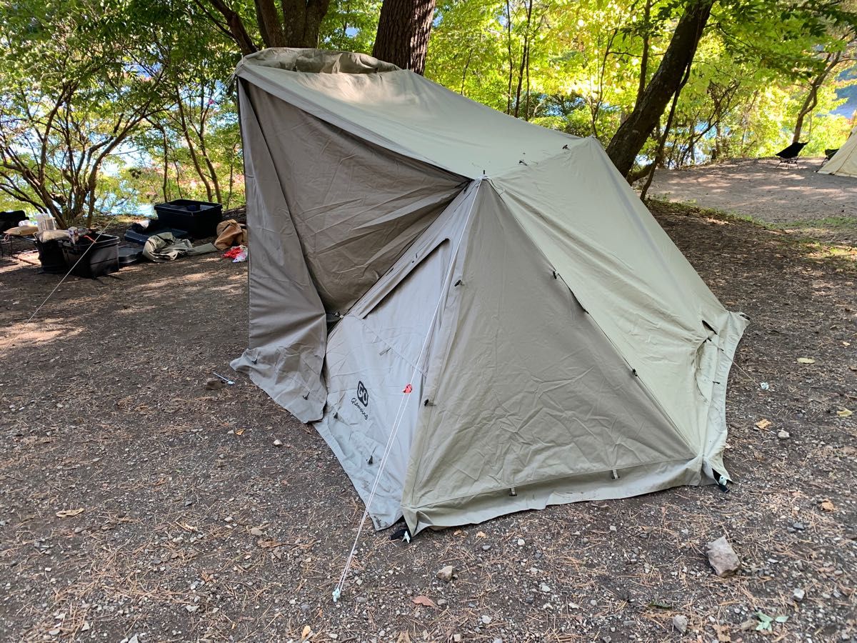 GoGlamping GGパップテントと前幕 二又ポール仕様|Yahoo!フリマ GoGlamping GGパップテントと前幕 二又ポール仕様|Yahoo!フリマ