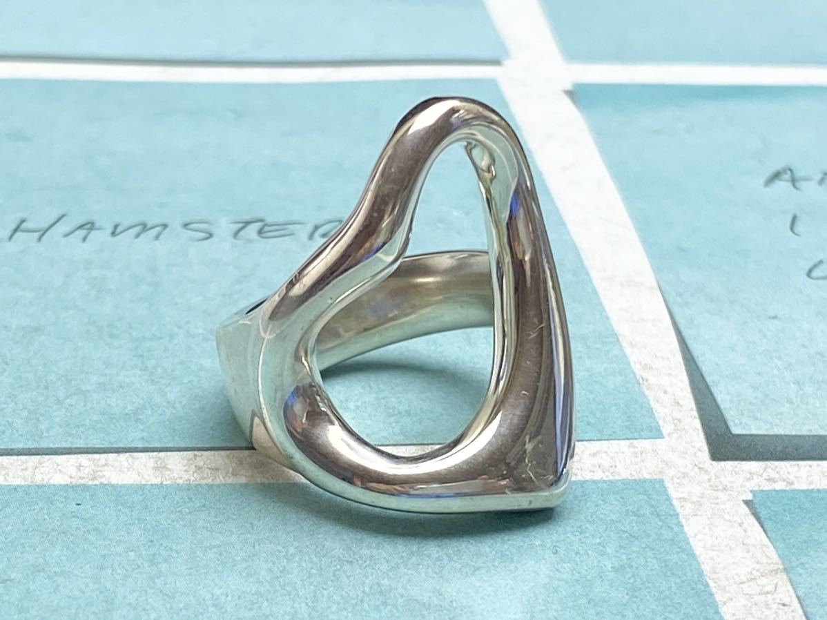 Tiffany＆Co. ティファニー　ハート　リング　指輪　ヴィンテージ　シルバー　925 アクセサリー　オリジナル　限定商品　1点物
