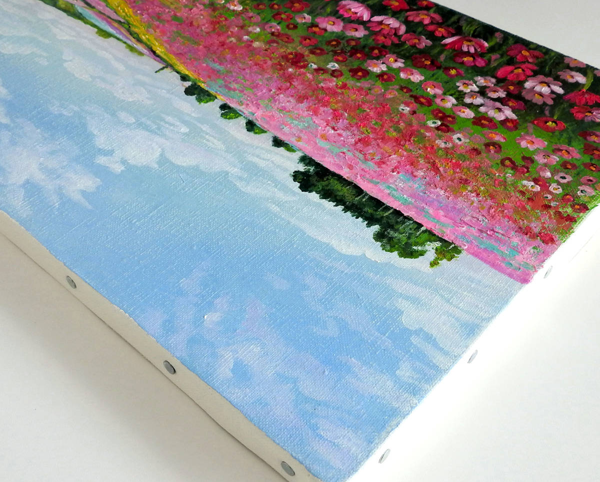 油彩画 F4号 川口里美【花畑】風景画「真作」|Yahoo!フリマ(旧 油彩画 F4号 川口里美【花畑】風景画「真作」|Yahoo!フリマ(旧