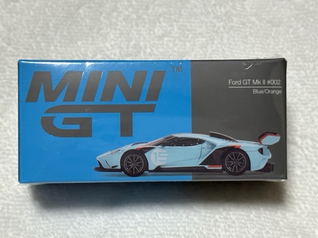 1/64 MINI-GT MGT00359-L Ford GT Mk II #002 Blue / Orange フォード GT Mk II #002 ブルー / オレンジ ミニGT TSM トゥルースケール_画像3