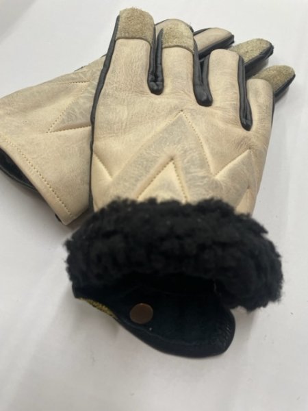 送料0 Vin&Age ヴィンアンドエイジ EARLY WINTER GLOVES アーリーウィンターグローブ VGW23 J-NS IVORY-XL スタッズ無し 初冬用 エイジング_画像4