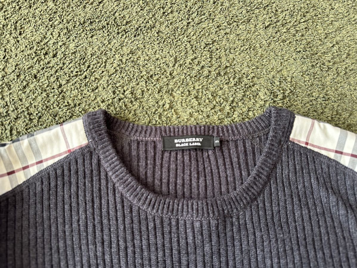 [ used * selling out ] Burberry Burberry men's sweater 3 number (L size )