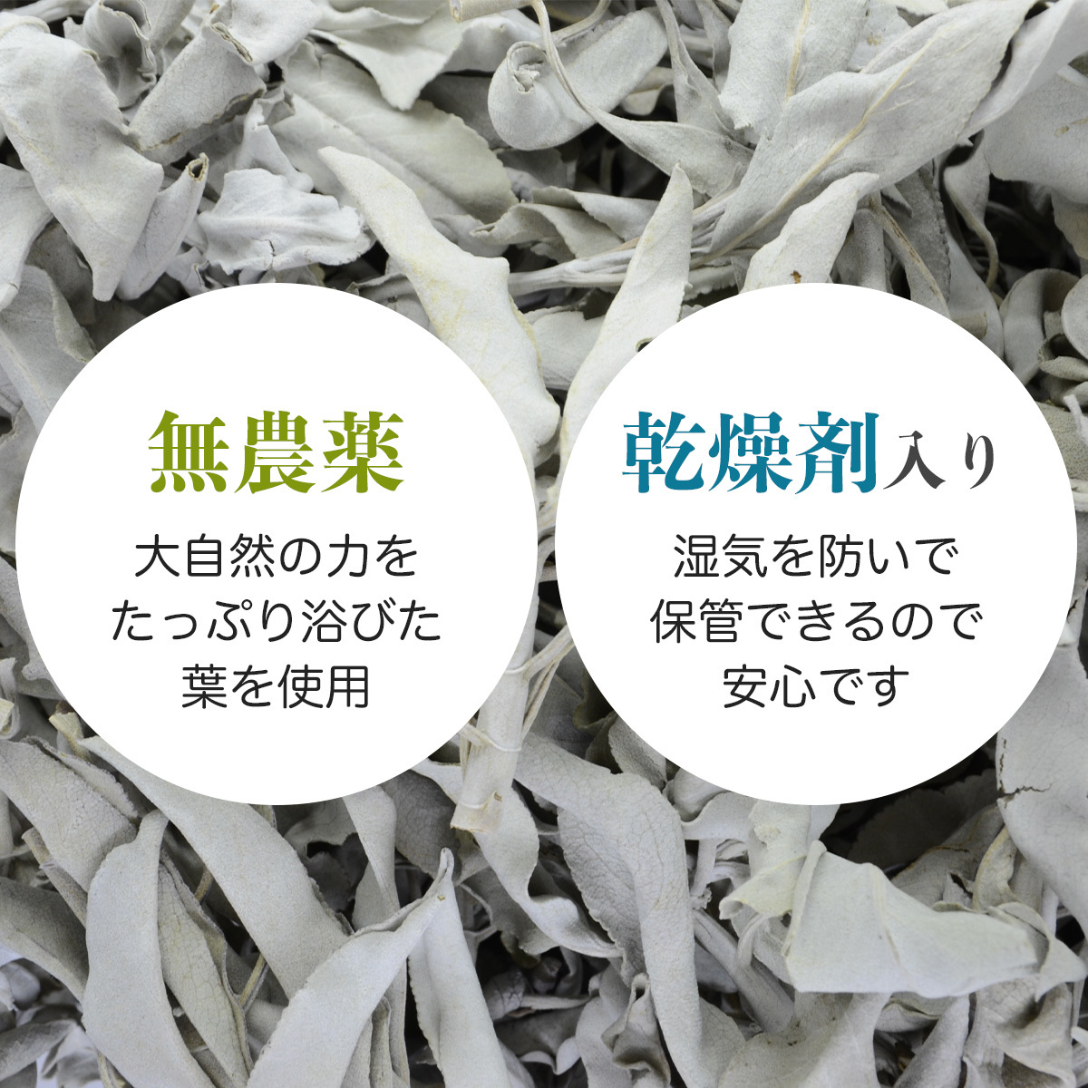 ホワイトセージ 浄化用 枝付き クラスター 約100g ホワイトセージ 浄化 無農薬 高品質 カリフォルニア産 お香 セージ セイジ セージの葉_画像5