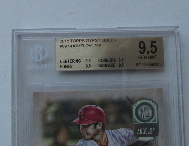 大谷翔平 2018 Topps Gypsy Queen #89 BGS 9 5 BGS9 5 RC Rookie