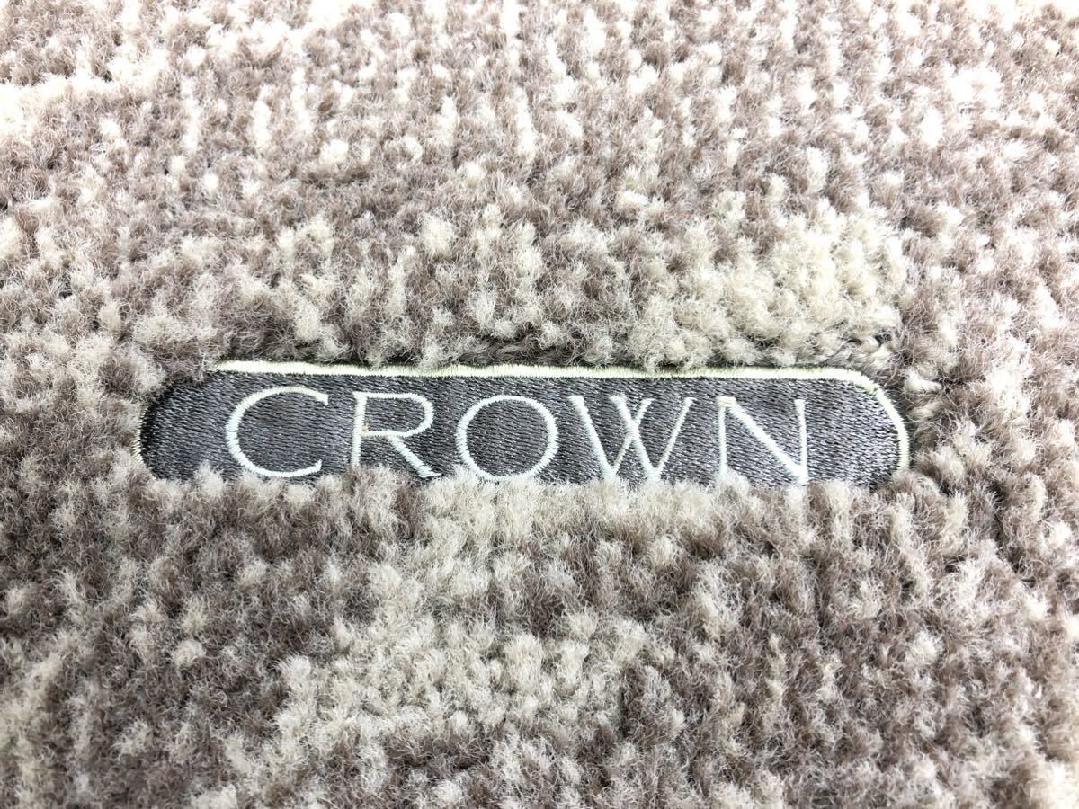 a管w221118-0262 17 クラウン 純正 フロアマット フロアーマット カーペット 1台分 CROWN ベージュ系 (検 GS UZS 171 175 177)(16)_画像6