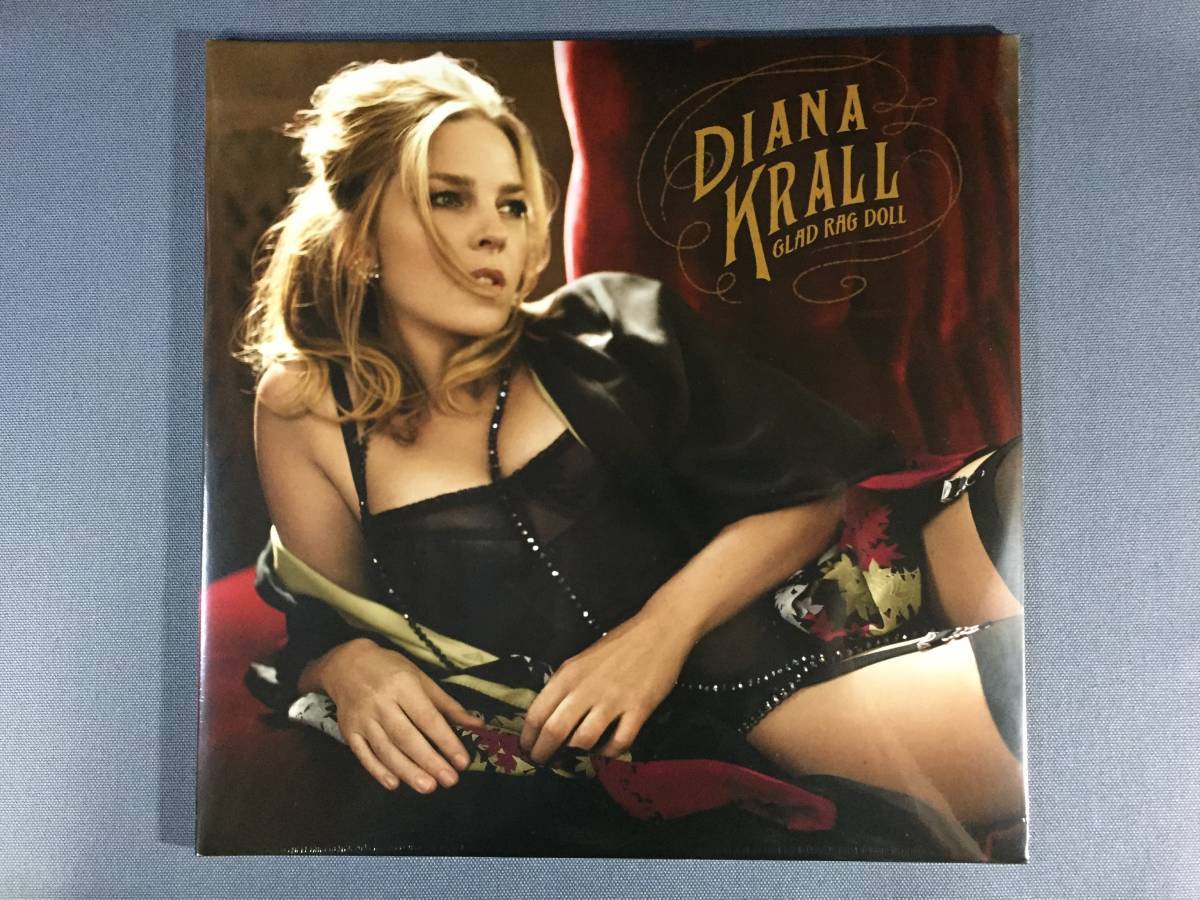 未開封　2LP　希少品　美品　180g重量盤　ダイアナ・クラール　グラッド・ラグ・ドール　Diana Krall Glad Rag Doll　レコード　新品_画像2