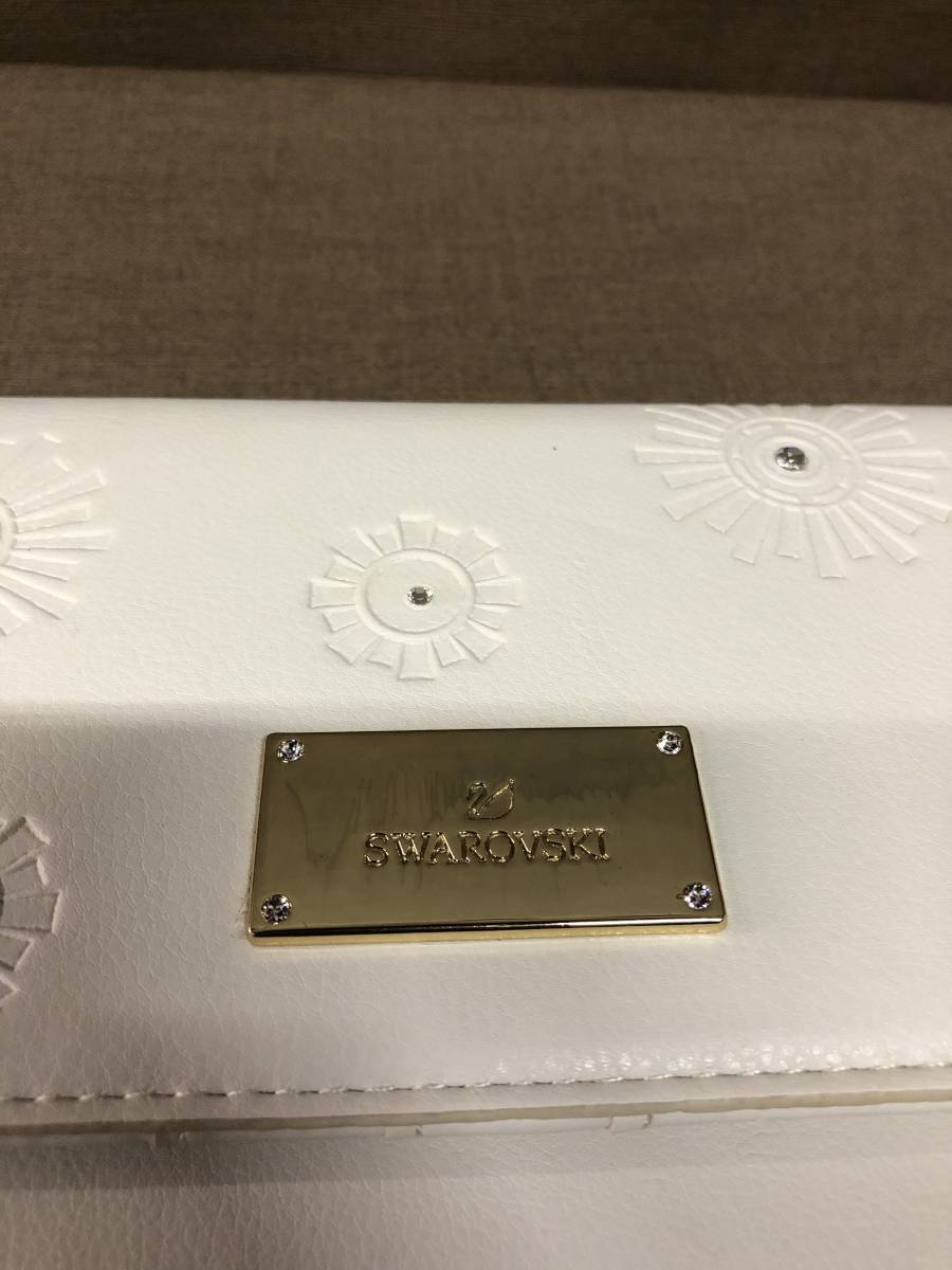 中古☆SWAROVSKI/スワロフスキー☆トラベルウォレット長財布☆非売品☆ノベルティ_画像9