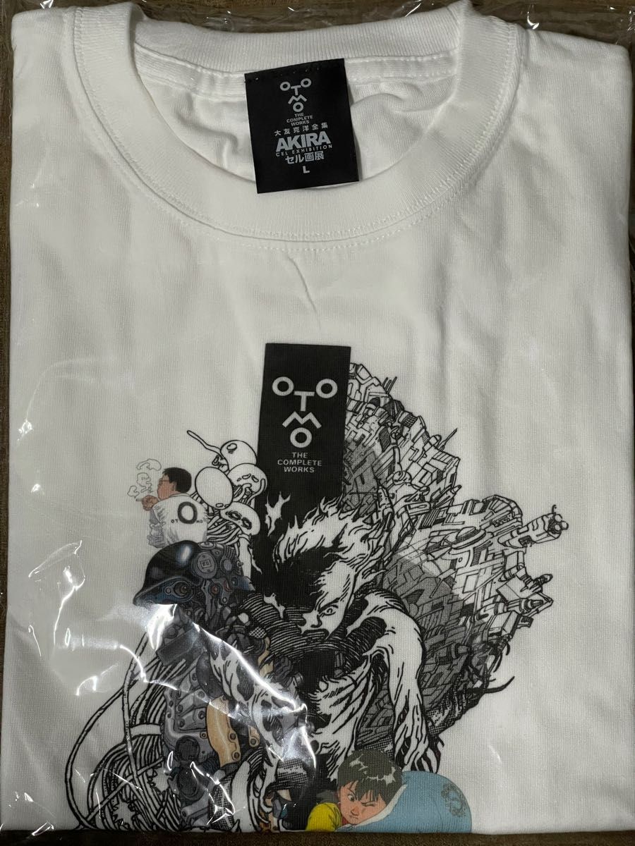 AKIRA セル画展 大阪会場限定 大友全集Tシャツ L 大友克洋 抽選販売品-