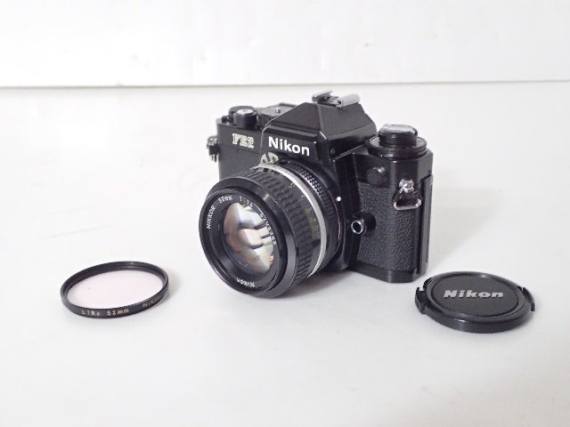 中古】 一眼レフカメラ ニコン Nikon FE2 6BC6D-3 ☆ F1.4 50mm NIKKOR
