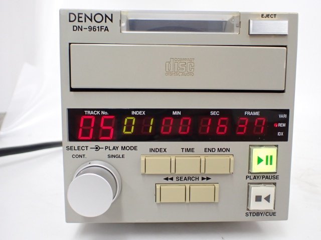 希少】DENON DN-961FA プロダクション向け・放送局用CDプレーヤー