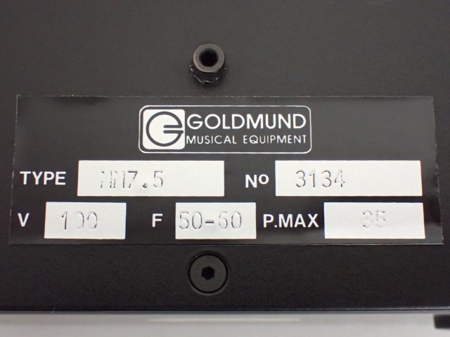 GOLDMUND ゴールドムンド MIMESIS 7.5 プリアンプ/コントロールアンプ ステラヴォックス正規品 ◆ 6BFB2-3_画像5