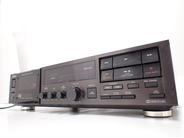AKAI GX-73 赤井電機 アカイ カセットデッキ カセットテープレコーダー