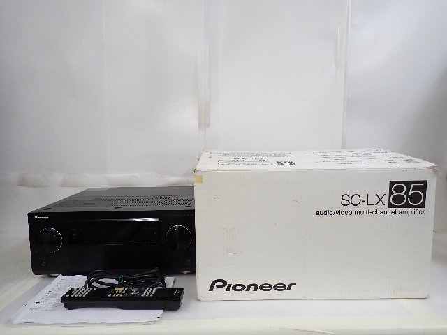 超激安 Pioneer パイオニア SC-LX85 AVアンプ 2011年製 リモコン/説明