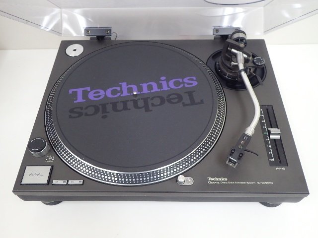 Technics テクニクス ターンテーブル SL-1200MK3 ＋ SHURE MMカートリッジ M44G ① † 6C2F5-1_画像1