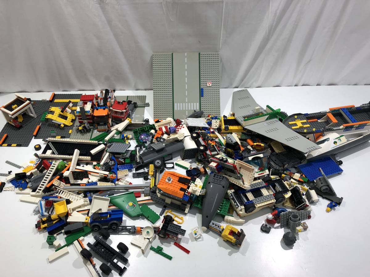1円スタート ジャンク品 LEGO レゴブロック 大量 15kg以上 まとめ 知育 