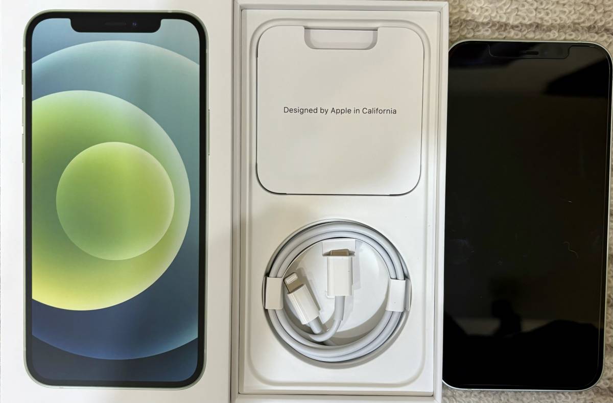 Apple iPhone 12 128GB グリーン SIMフリー MGHY3J/A Model A2402-