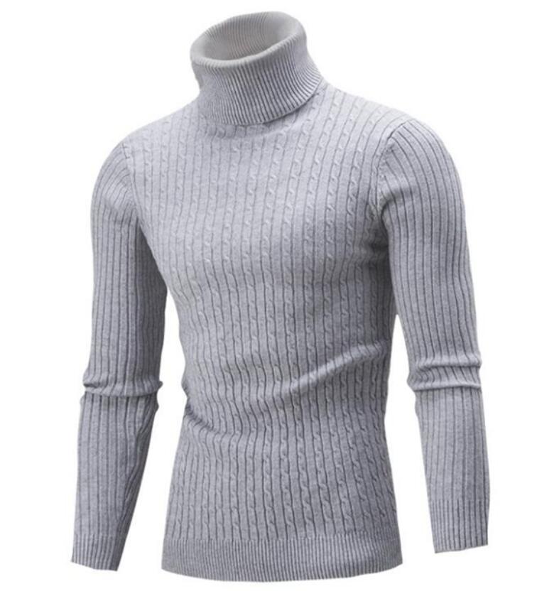 タートルネック ニット メンズ ニット セーター シンプル ビジネス オフィス 長袖 ニットソー セーター 6色/サイズ選択可 M~3XL_画像8