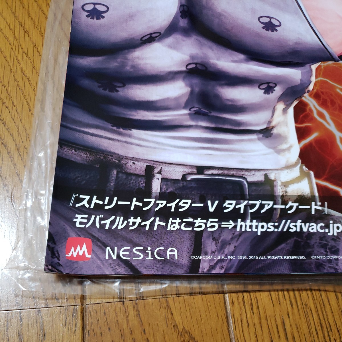  Capcom Street Fighter Vabige il tanzaku poster 