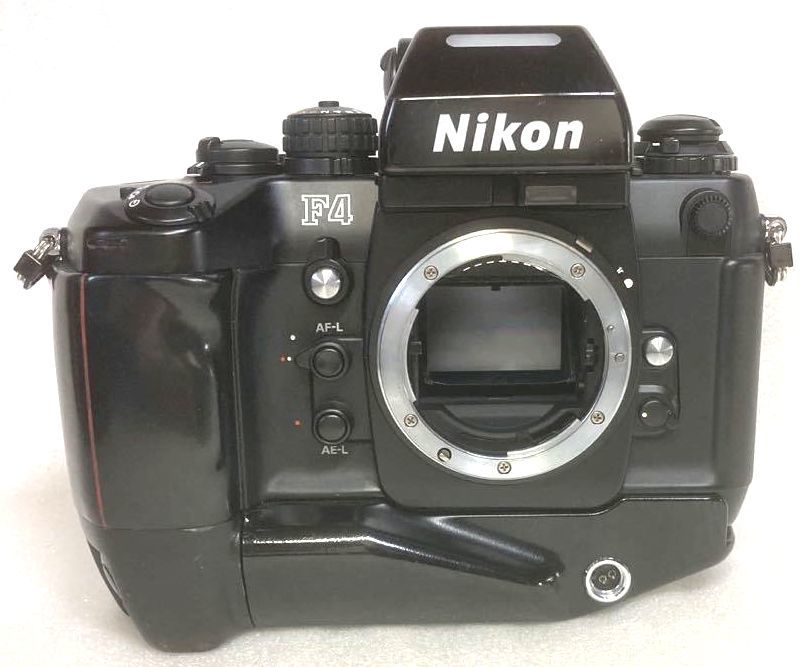 ☆完動・美品☆Nikon F4S ニコンフィルムカメラボディMB-21 レンズを