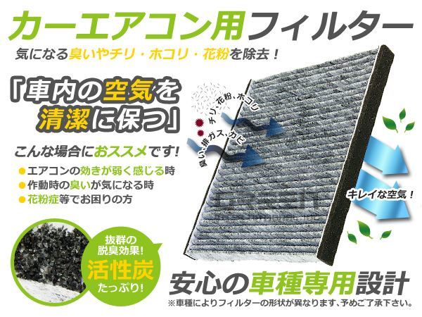 メール便送料無料 エアコンフィルター セレナ C25系 AY684-NS009 互換品 日産 クリーンフィルター 脱臭 エアフィルタ 自動車用_画像1