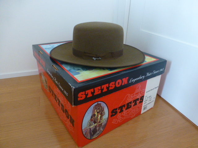 STETSON　ステットソン メンズ フェルトハット 帽子 オーストラル　ウエスタンハット ベージュ 　入手困難_画像1