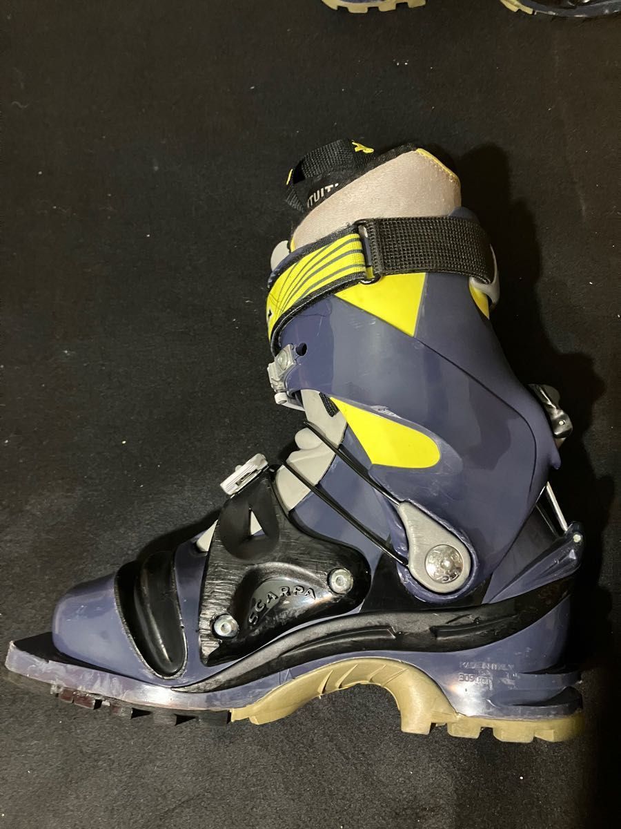 スカルパ SCARPA T2 26 0cm テレマーク 山スキー スキーブーツ スカルパ SCARPA T2 26 0cm テレマーク 山スキー スキーブーツ