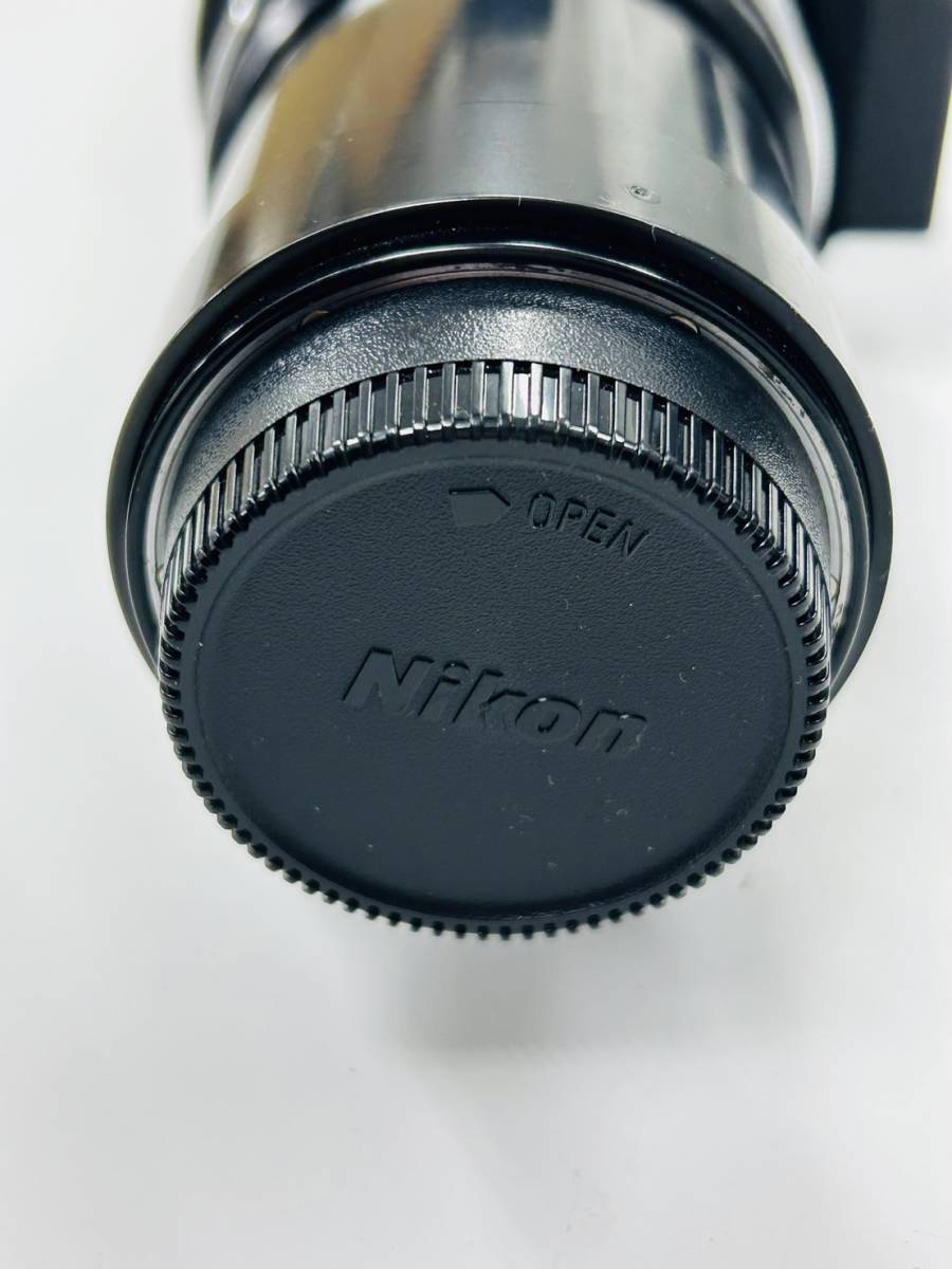 ニコン Nikon Zoom-Nikkor Auto 200-600mm F9.5 前後キャップ レンズ 動作未確認 25j-10-4_画像10