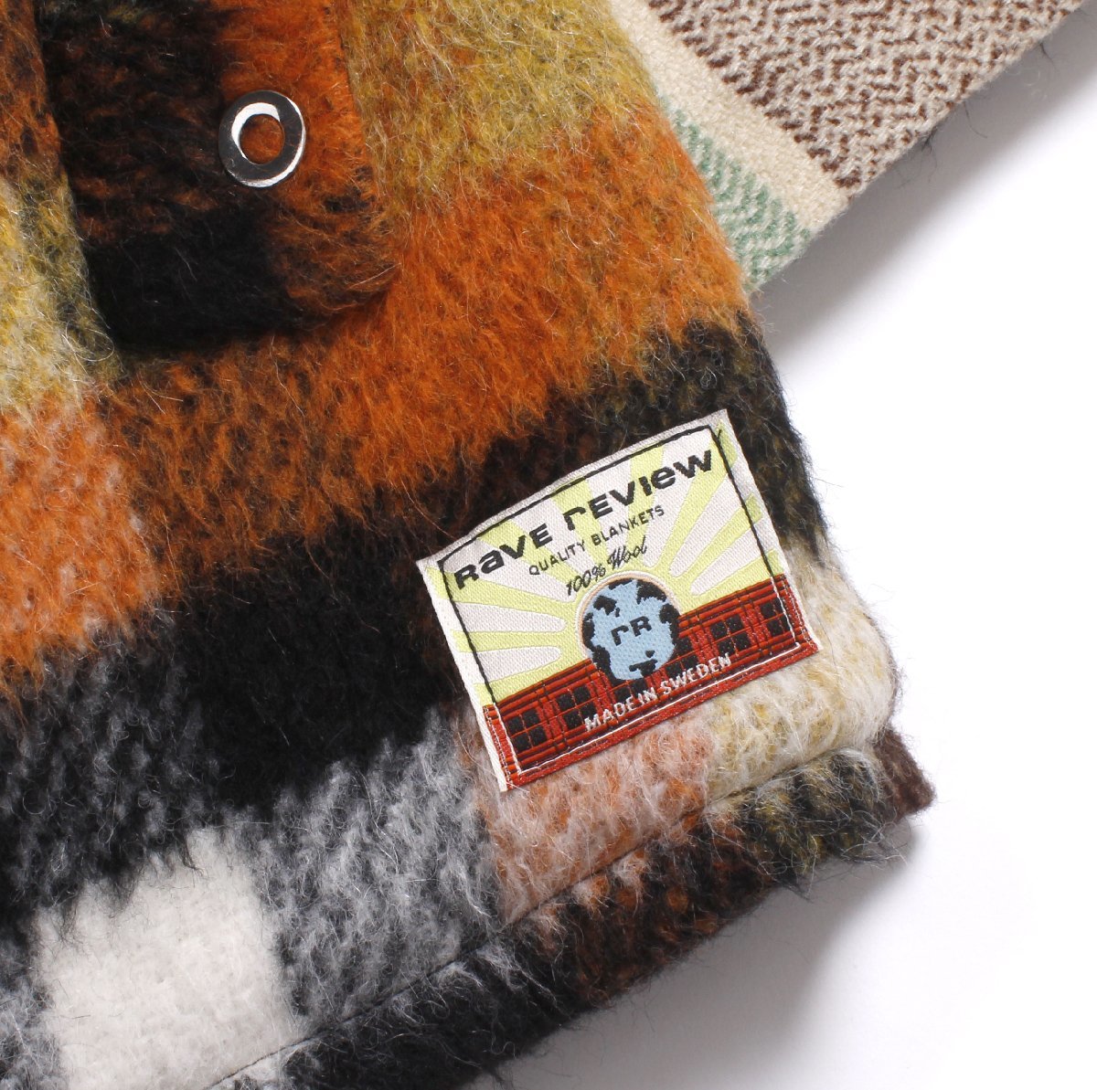 22AW 【タグ付き・新品】Rave Review VINTAGE WOOL BLANKET パッチ