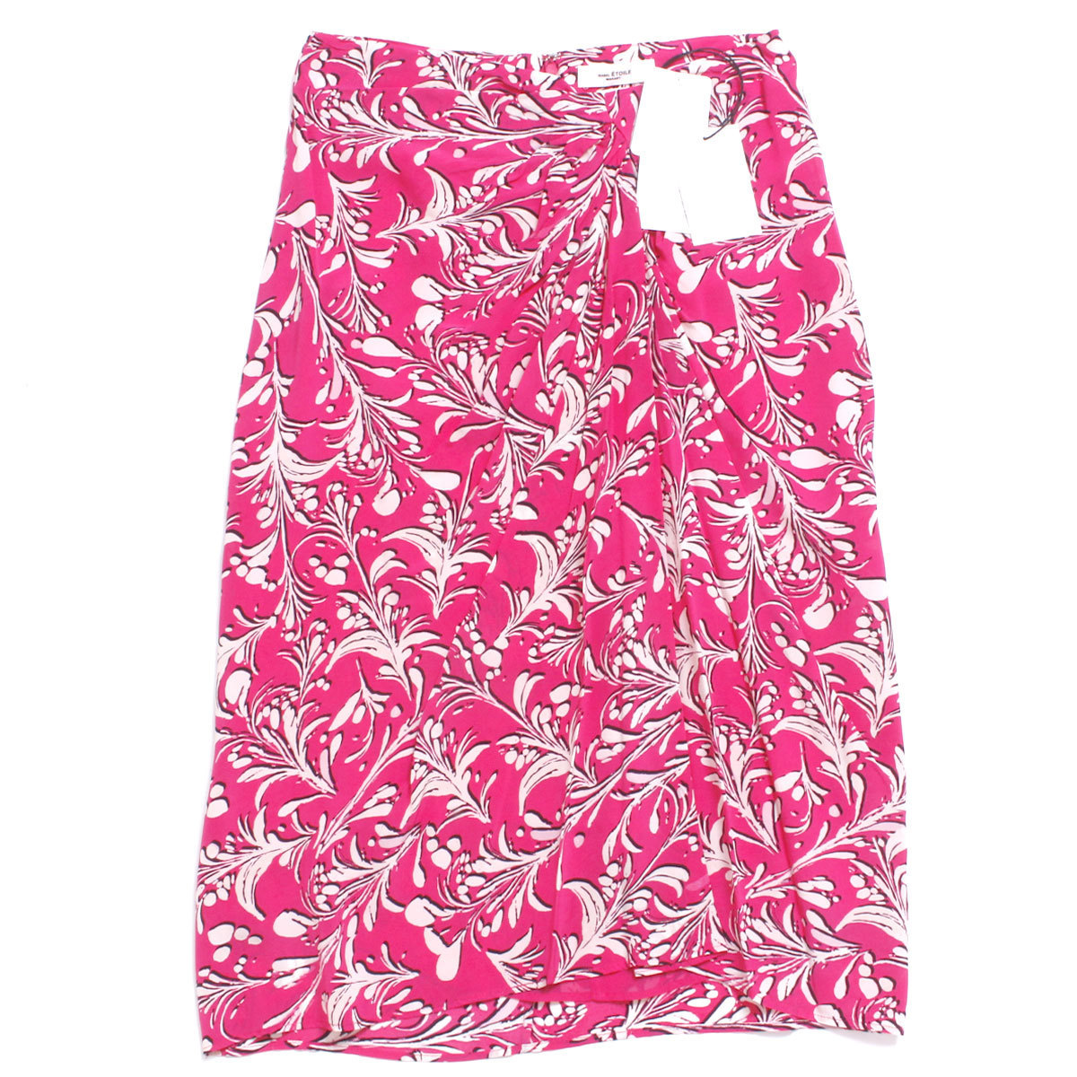 【タグ付・新品・定価52,800円】ISABEL MARANT ETOILE COLETTE SKIRT 36 ピンク イザベルマランエトワール シャーリング スカート
