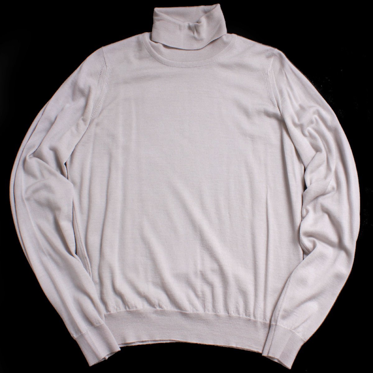 ヤフオク! - JOHN SMEDLEY Turtleneck L/S Knit sizeL ライト...