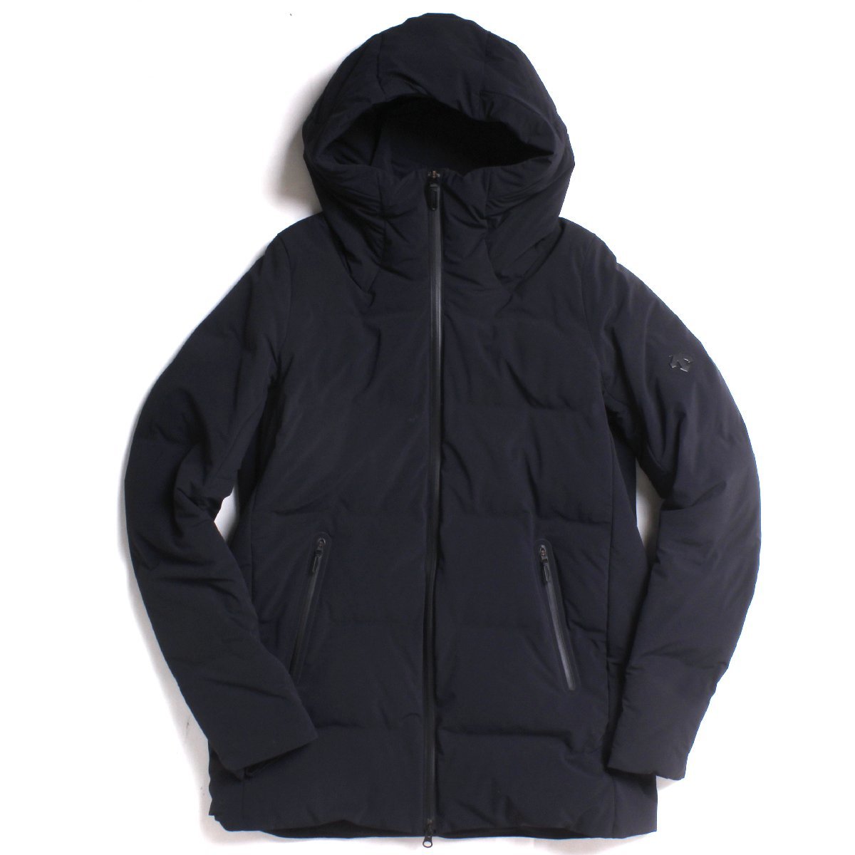 DESCENTE ALLTERRAIN 水沢ダウン ELEMENT ミドルコートダウン 定価110,000円 sizeL ネイビー DIA3673U デサント オルテライン_画像5