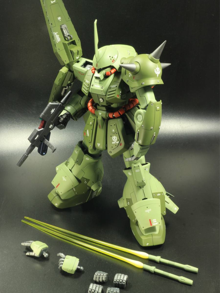 Sản phẩm MG 1/100 マラサイ 改修全塗装済完成品 ジオン残党軍仕様 MG