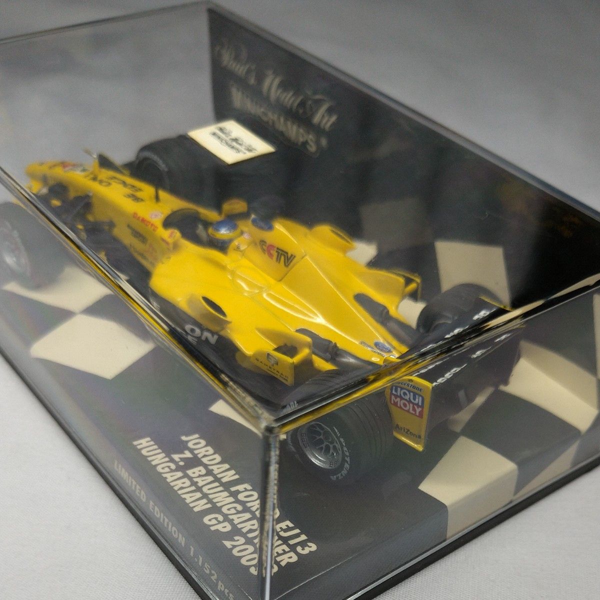 ミニカー 1/43 ミニチャンプス JORDAN FORD EJ13 Z.BAUMGARTNER HUNGARIAN GP2003