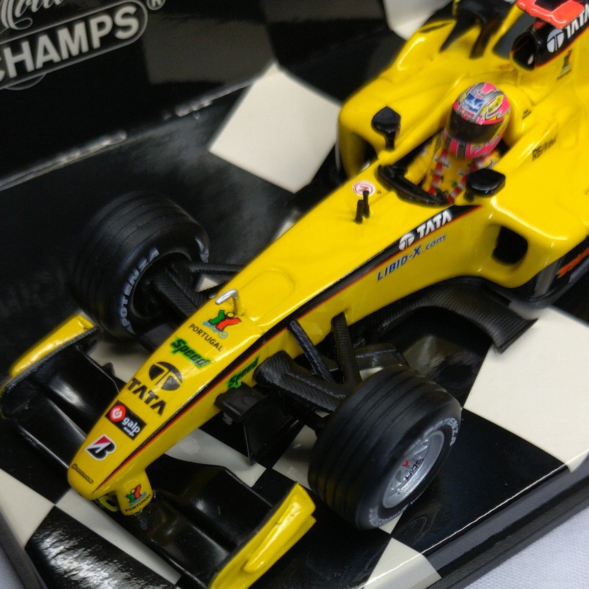 ミニカー 1/43 ミニチャンプス  JORDAN TOYOTA  SHOWCAR 2005 T.MONTEIRO