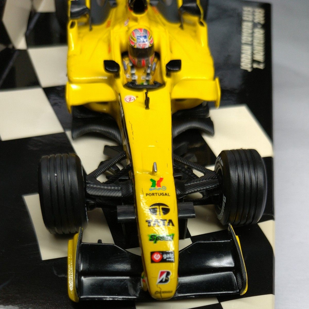 ミニカー 1/43 ミニチャンプス  JORDAN  TOYOTA  EJ15  T.MONTEIRO  2005