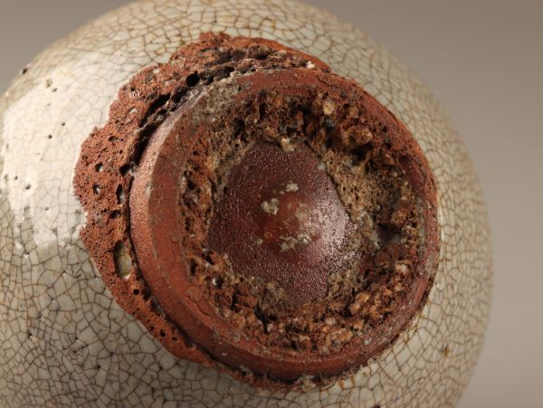 古美術 朝鮮古陶磁器 李朝 壷 時代物 極上品 初だし品 C2169の画像10
