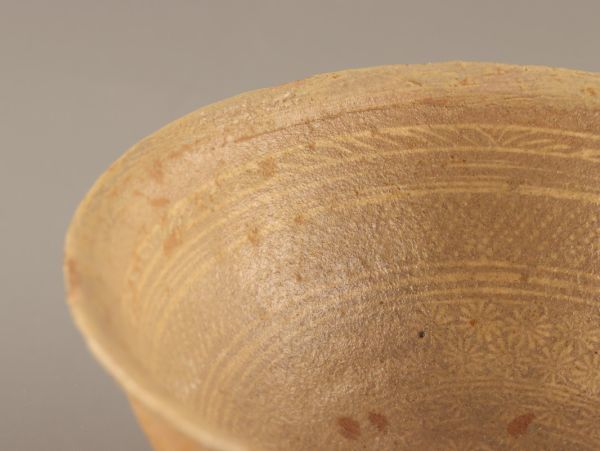 古美術 朝鮮古陶磁器 李朝 三島 鉢 時代物 極上品 初だし品 C2373_画像6