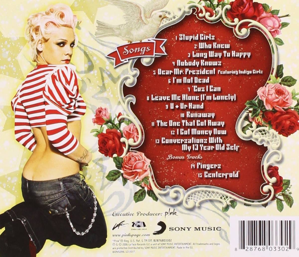 I'M NOT DEAD P!NK 輸入盤CD_画像2