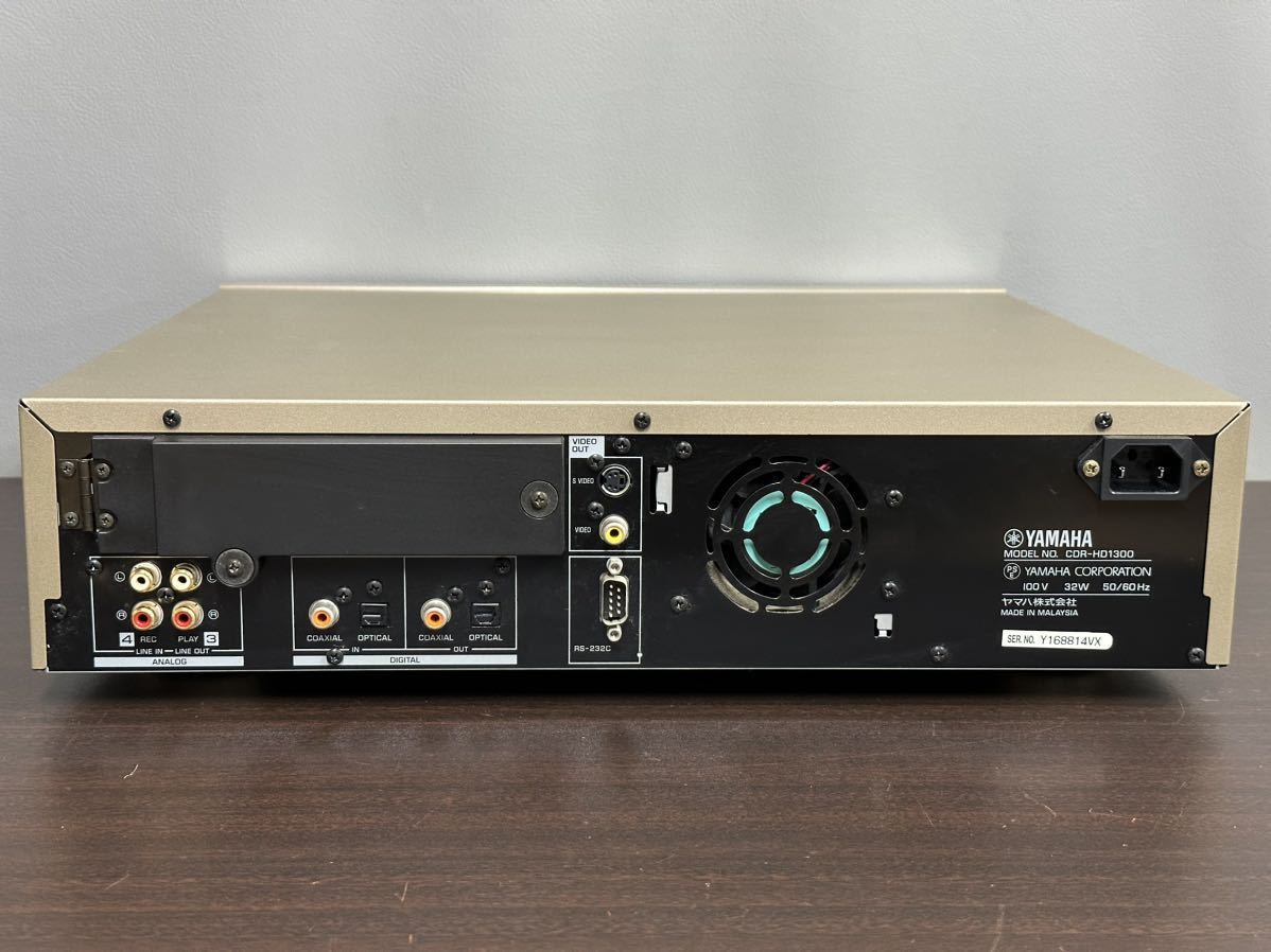 特売 ヤマハ YAMAHA CDR-HD1300 現状品 通電のみ確認済み レコーダー