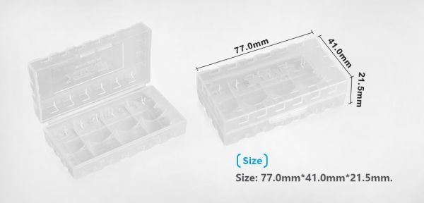 ▲XTAR（エクスター） 16340 650mAh 3.6V 2本 リチャージアブルリチュウムイオンバッテリー 保護回路付き 充電式電池 専用電池ケース付!▲_XTAR 16340 650 充電池