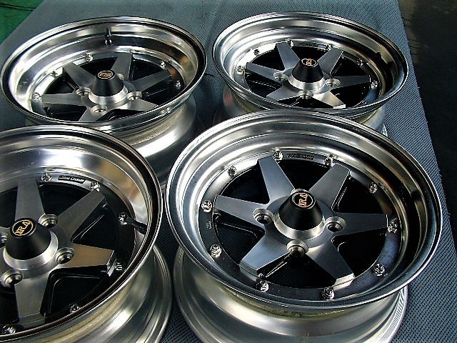 ★美品！当時物！★SSR ロンシャン XR-4 15×7.0J/7.5J 4穴 PCD114.3★深リム！希少！４本★旧車 AE86 GX71 ハコスカ★スピードスター_画像10